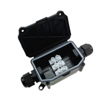 IP66 Waterproof Two-way Junction Box with PA10 Terminal - 1