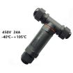 XY25 IP68 Waterproof 5 Pin T-type Cable Connector - 3