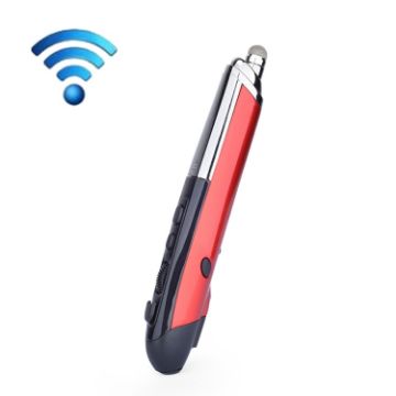 PR-08 1600DPI Wireless Whiteboard Pen Mouse (Red) - 1