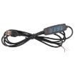 1.5m USB DC5V Switch Cable with 3 Colors Controller - Black - 2