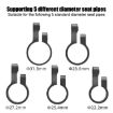 AirTag Tracker Bicycle Anti-theft Taillight Reflective Mount - 7