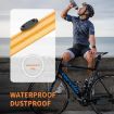 Black Protective Cover for Airtag Bicycle Water Bottle Fixing Bracket - 6