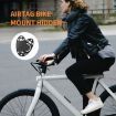 Black Protective Cover for Airtag Bicycle Water Bottle Fixing Bracket - 7