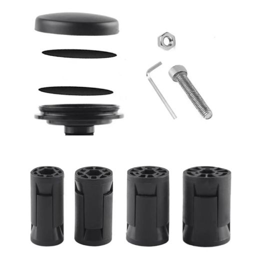 Airtag Bike Hidden Mount Front Fork Down Tube Anti-theft GPS Holder - 1