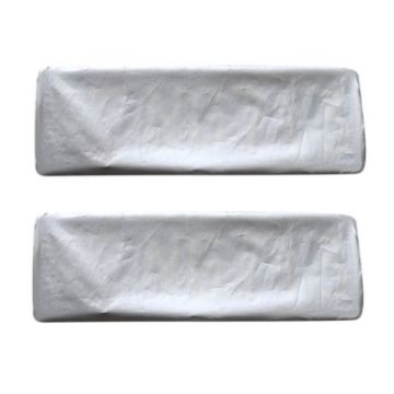 Dustproof Waterproof License Plate Cover - Silver (1 Pair) - 1