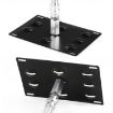 Front Bumper Tow Hook License Plate Bracket for Mercedes-Benz 2008 - 2