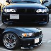 BMW F Series Front Bumper Tow Hook License Plate Bracket - 9