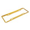 Yellow Aluminum License Plate Frames - 2 PCS - 3