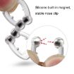 10 PCS Mini Portable Silicone Magnetic Snoring Stopper - 5