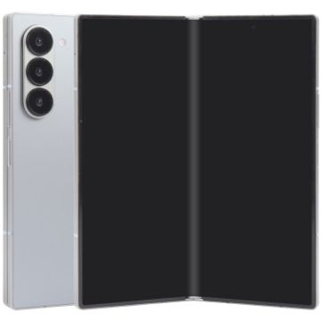 Samsung Galaxy Z Fold6 Black Screen Dummy Display Model Silver - 1