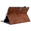 Nokia T10 Tablet Case - Brown Tiger Pattern PU - 3