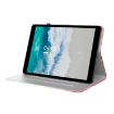 Nokia T10 Watercolor Pattern Flip Leather Tablet Case - Spring Cherry - 3