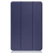 Nokia T20 Three-folding Holder Leather Tablet Case - Dark Blue - 2