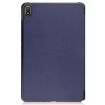 Nokia T20 Three-folding Holder Leather Tablet Case - Dark Blue - 3