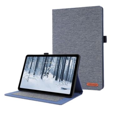 Nokia T21 Fabric Leather Tablet Case - Blue - 1