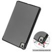 Nokia T21 Custer Grey Leather Tablet Case - 3-Fold Holder - 6