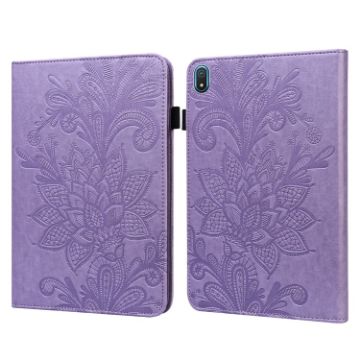 Nokia T20 10.4 2021 Purple Leather Tablet Case - 1