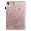 Nokia T10 Peacock Embossed Leather Tablet Case - Gold - 3