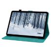 Nokia T10 Lily Embossed Leather Tablet Case - Green - 5