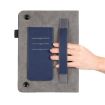 Nokia T10 8.0 Litchi Texture Leather Tablet Case - Dark Blue - 6
