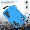 Nokia T20 10.36 2021 Tablet Case - Shockproof Hard PC - Sky Blue+Black - 6