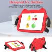 Nokia T20 10.36 2021 Ice Baby EVA Shockproof Hard PC Tablet Case - Red+Black - 3