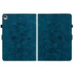 Nokia T10 Lily Embossed Leather Tablet Case - Dark Blue - 3