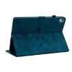 Nokia T10 Lily Embossed Leather Tablet Case - Dark Blue - 6
