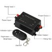 RF Wireless Controller/LED Single Color Dimmer, DC 12V Black - 3