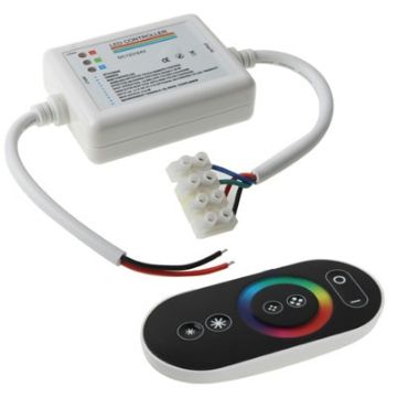 Wireless Touch Key RGB LED Controller - 30m Max Distance - 1