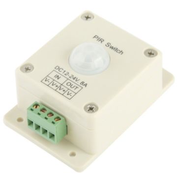 DC 12V-24V 8A PIR Switch Motion Sensor for LED Light - 1