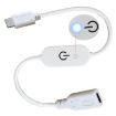 JUNSUNMAY Type-C LED Dimmer Switch Controller - White - 2