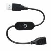 JUNSUNMAY USB LED Touch Dimmer Switch Controller 30cm Black - 1