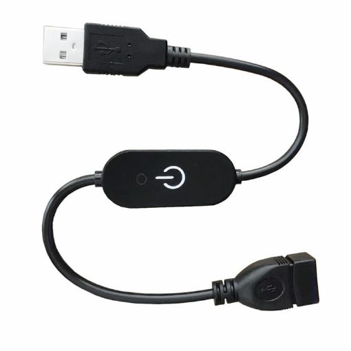 JUNSUNMAY USB LED Touch Dimmer Switch Controller 30cm Black - 1