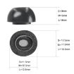 Memory Foam Ear Caps for TWS Airpods Pro - Medium Gray - 3