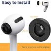 Slow Rebound Foam Earmuffs for AirPods Pro - Size M - Black - 4