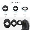 Samsung Galaxy Buds Live Silicone Earbud (White) - S+M+L Sizes - 3