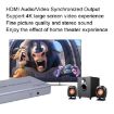 KVM 120m 4K HD Extender HDMI Transmitter + Receiver US Plug - 5