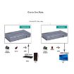 KVM 120m 4K HD Extender HDMI Transmitter + Receiver US Plug - 7