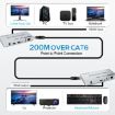KVM 200m HDMI IP Extender RJ45 Network Cable Video Extender - 7