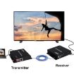 300m IP HDMI Extender HD Video Transmission, UK Plug (Black) - 2