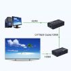 HDMI to RJ45 Ethernet Cable Extender 100m - 4K HD Signal Amplifier - EU Plug - 6