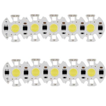5 PCS COB LED Light Chip AC 220V LED Bulb Light (10W Cold White) - 1
