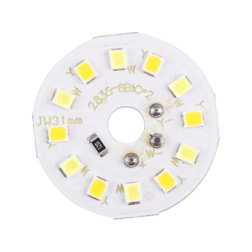6W 12 LEDs SMD 2835 LED Module Lamp - 3 Colors - Ceiling Lighting - 1