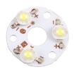 3W 3 LEDs Module Lamp Ceiling Lighting Source 32mm, DC9V White Light - 2