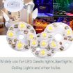 3W 3 LEDs Module Lamp Ceiling Lighting Source 32mm, DC9V White Light - 4