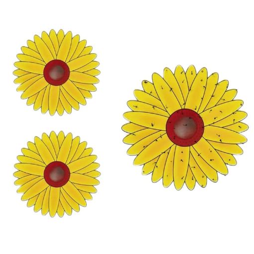 3pcs Fly Stickers Window Traps - Sticky Insect Traps - 1