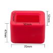 Black Silicone Safety Belt Holder Buckle Cover - Protective - 3