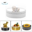 12cm 360 Degree Rotating Turntable Mirror Electric Display Stand - 1