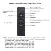 30cm Remote Control Speed Electric Turntable Sample Display Stand - AU Plug (Black) - 5